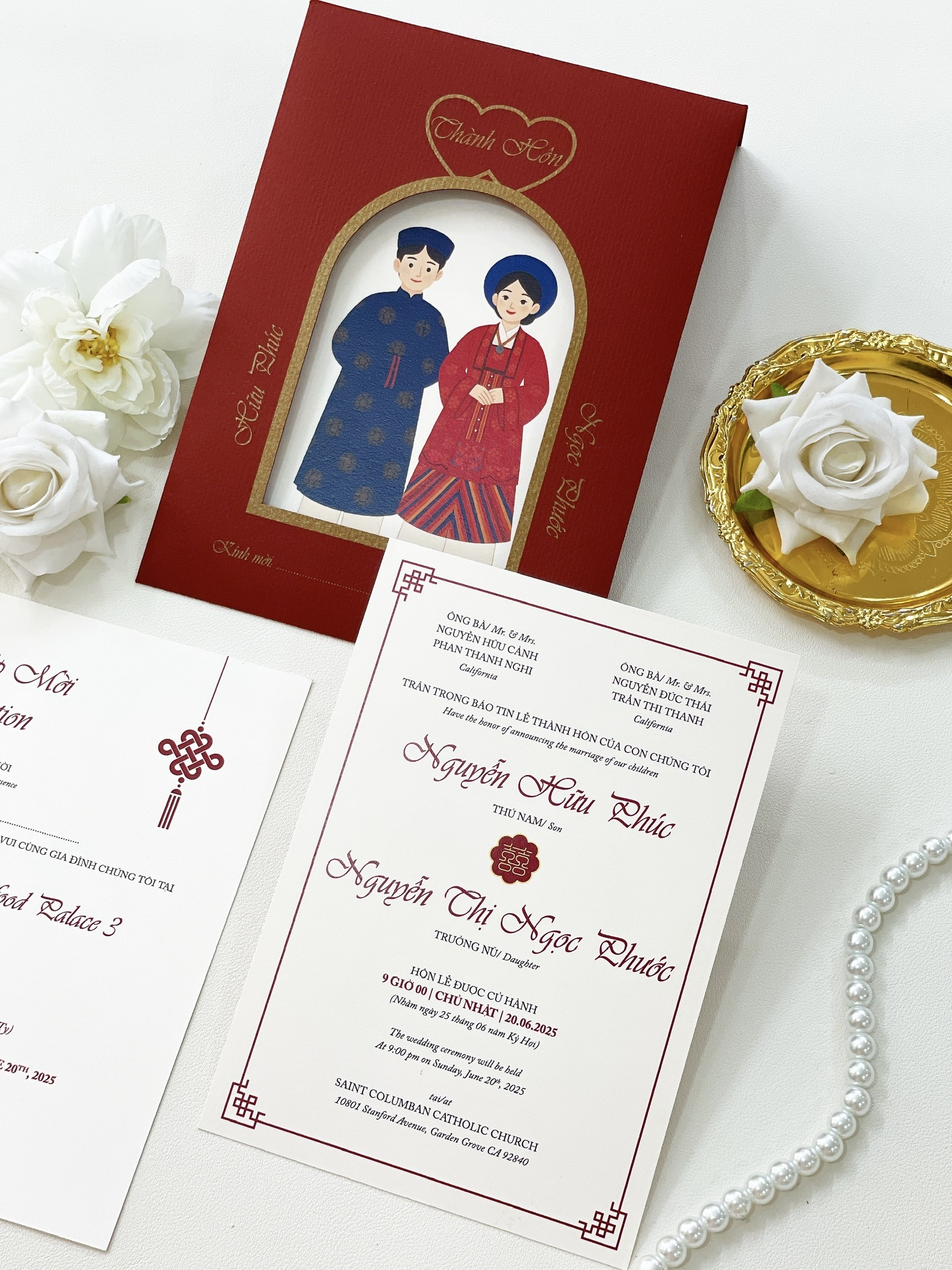 Thiệp cưới, Thẻ mời, Voucher