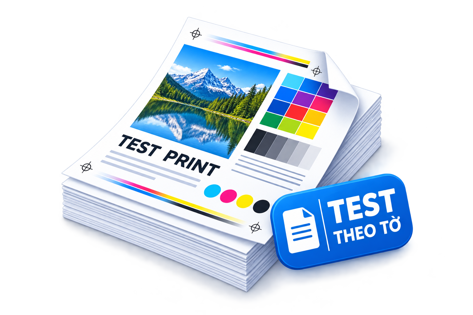 Tờ in test